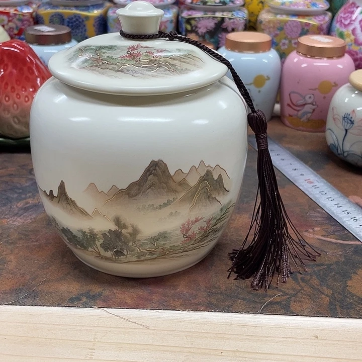陶瓷罐茶叶罐密封罐