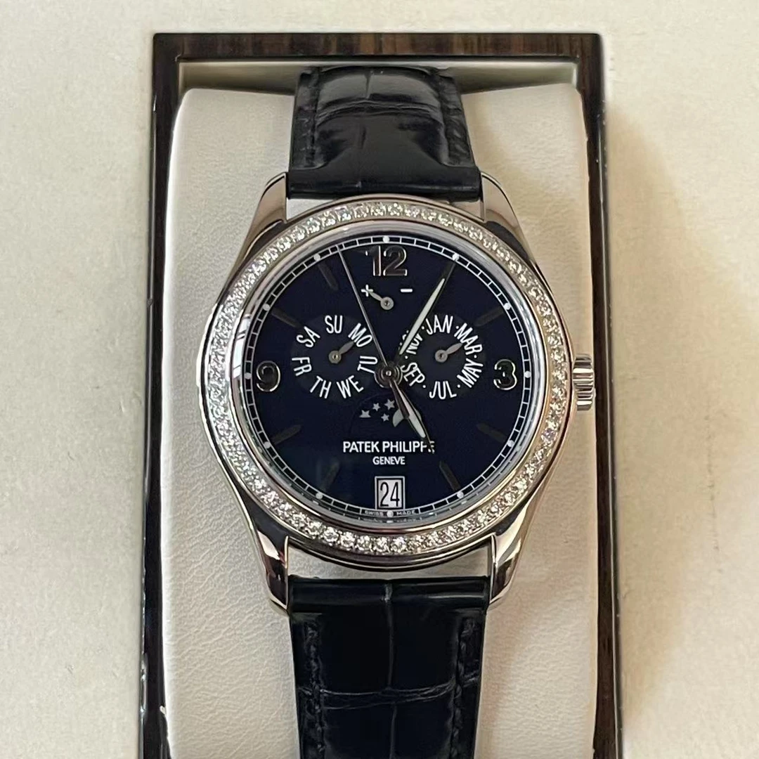 95新 Patek Philippe/百达翡丽 5147G原钻/自动机械/单表/拆单