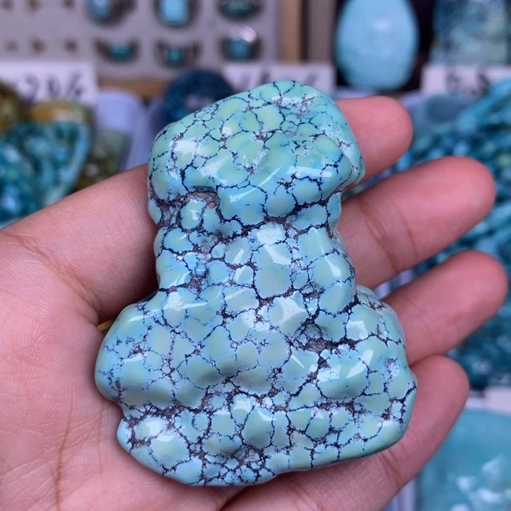 未镶嵌绿松石颈饰