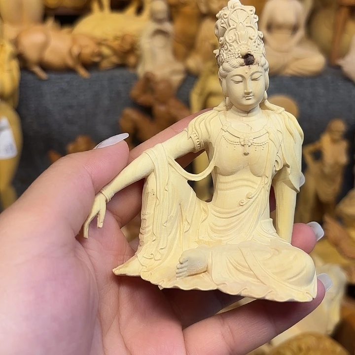 黄杨木黄杨木瑕疵观音