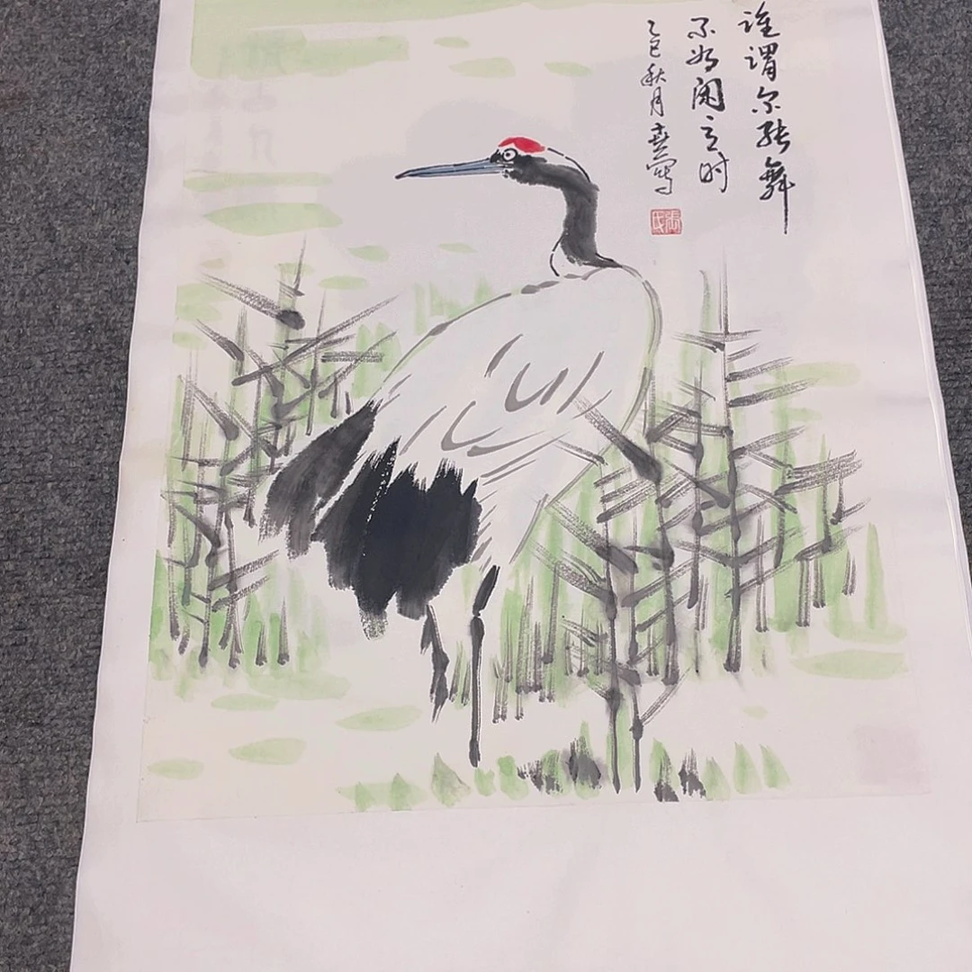 国画1.4平尺纯手绘国画作品