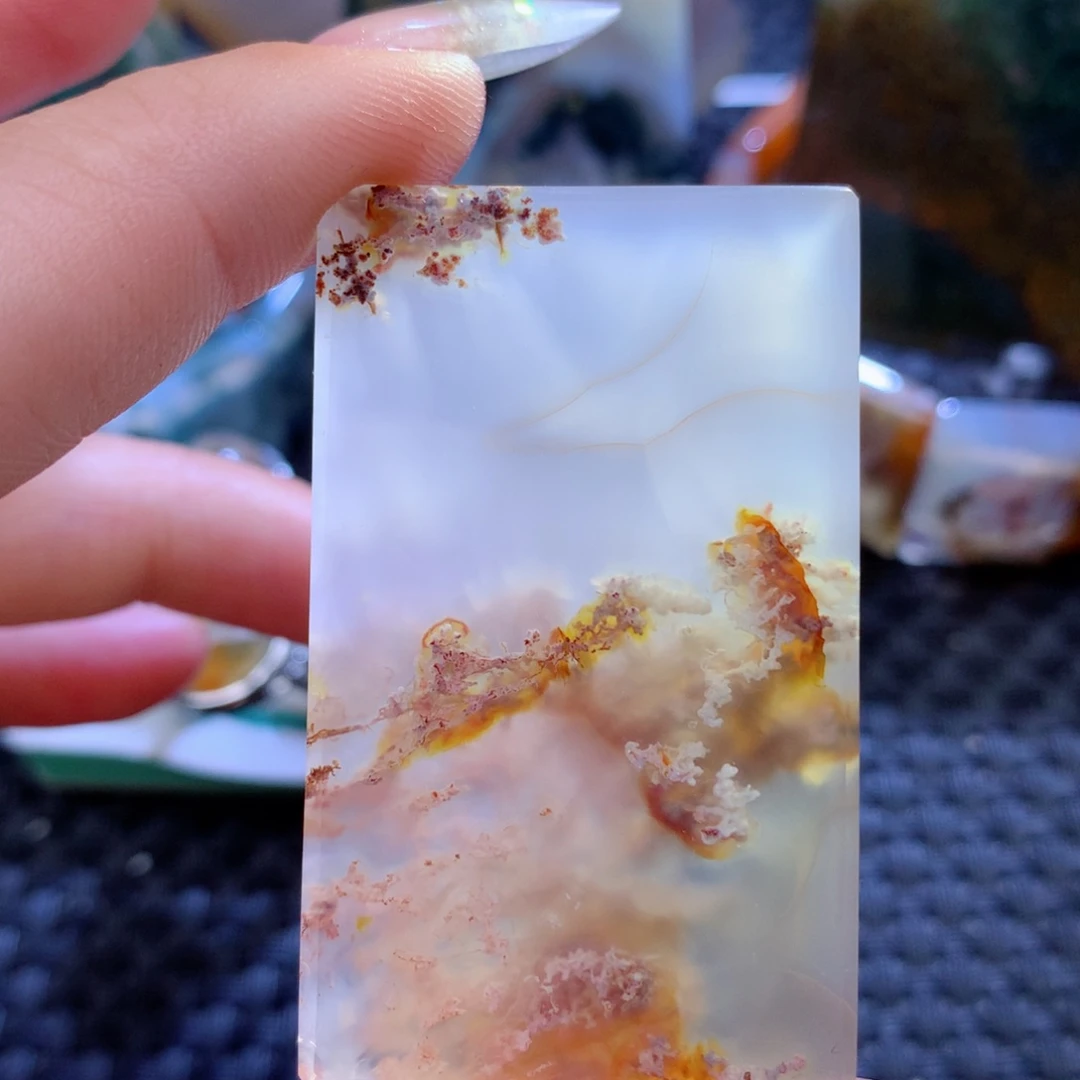 玛瑙/玉髓颈饰未镶嵌海****彩