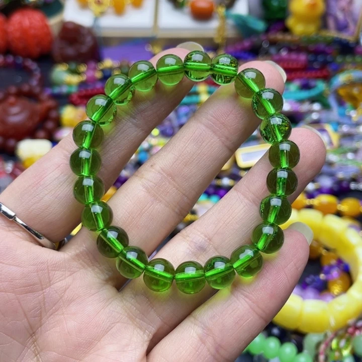 树脂制品84号绿水手链