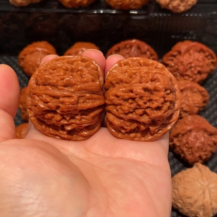 用***4把件文玩核桃45.8尺寸四座楼1792