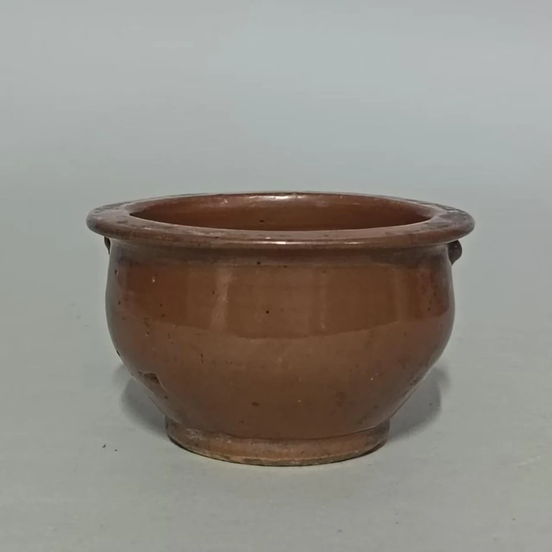 【010011130】清代 紫金釉香炉