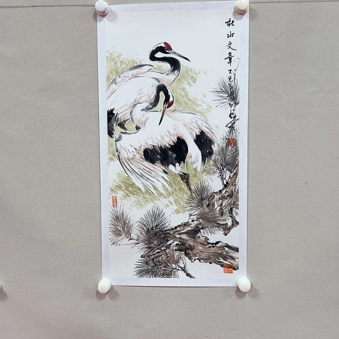 国画白光国画精品