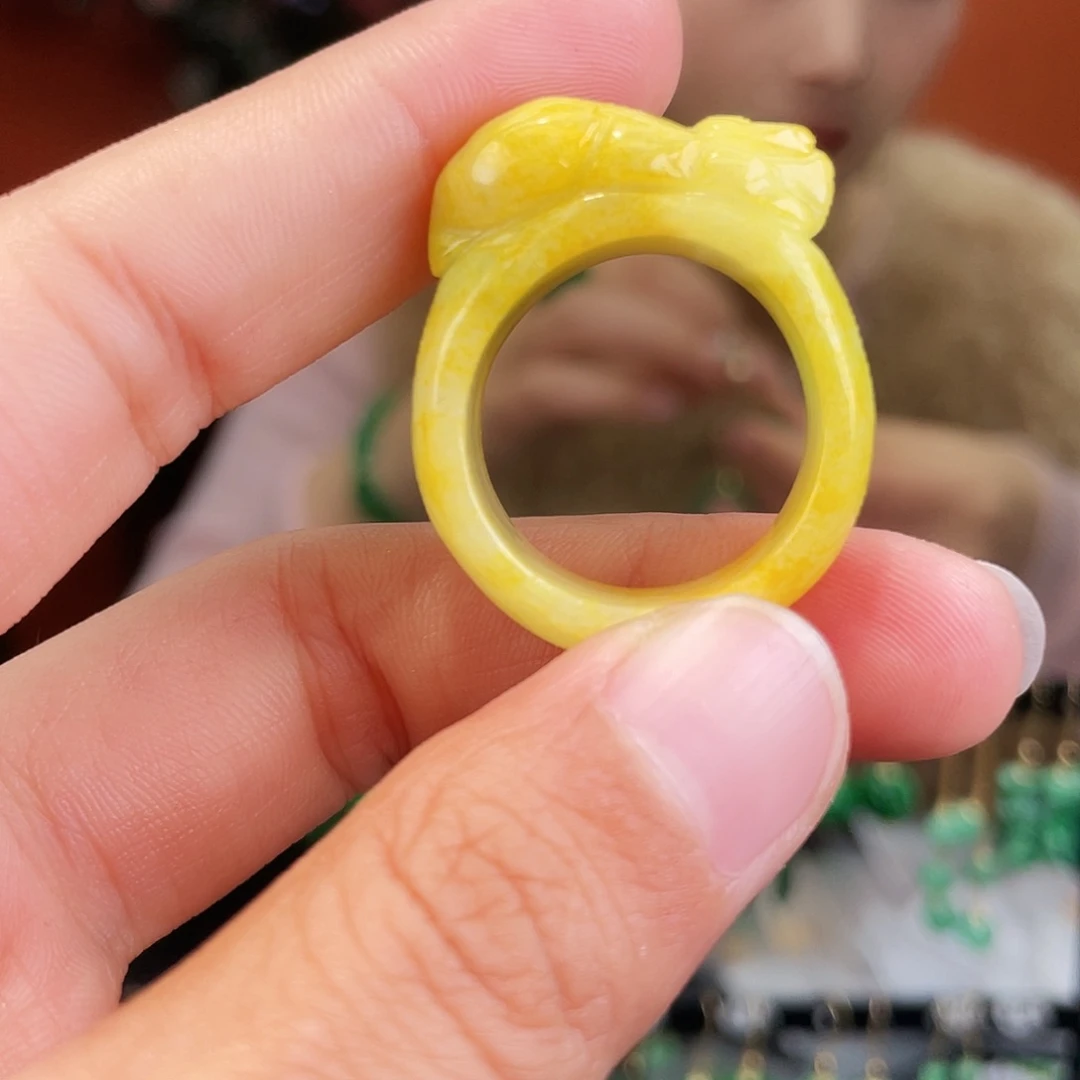 翡翠未镶嵌耳饰饰品