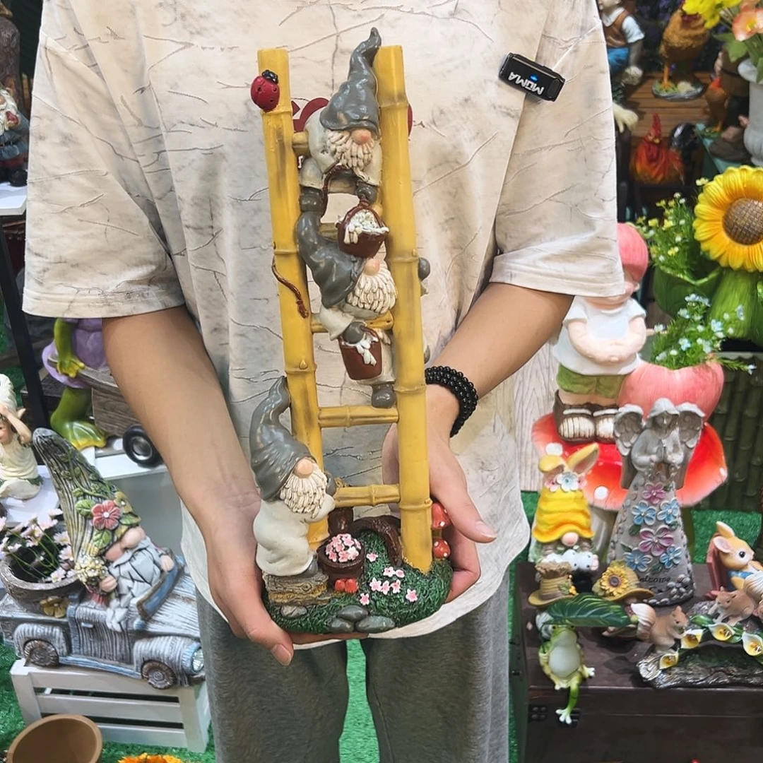 摆件花园摆件红红火火