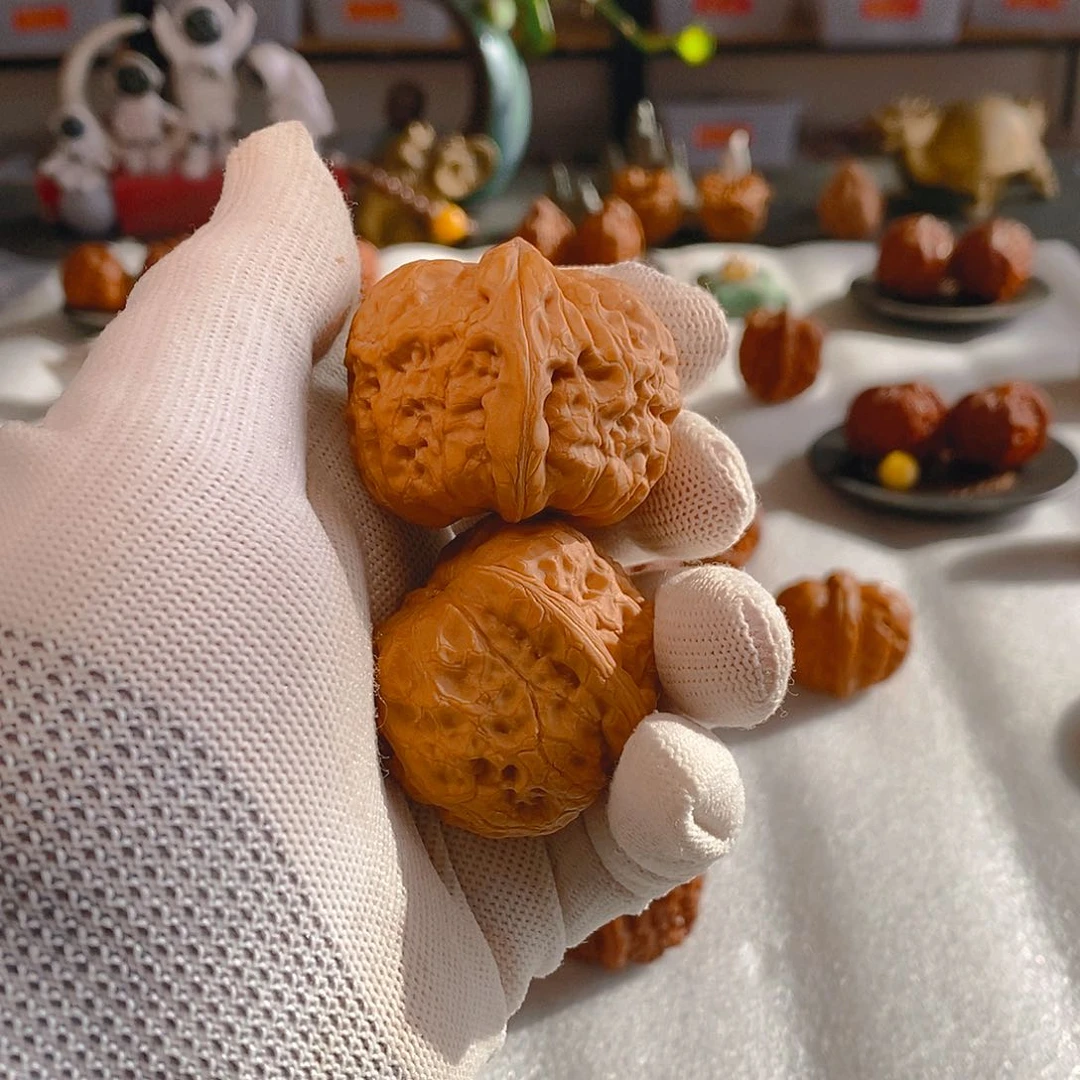 文玩核桃把件源*天花板驴