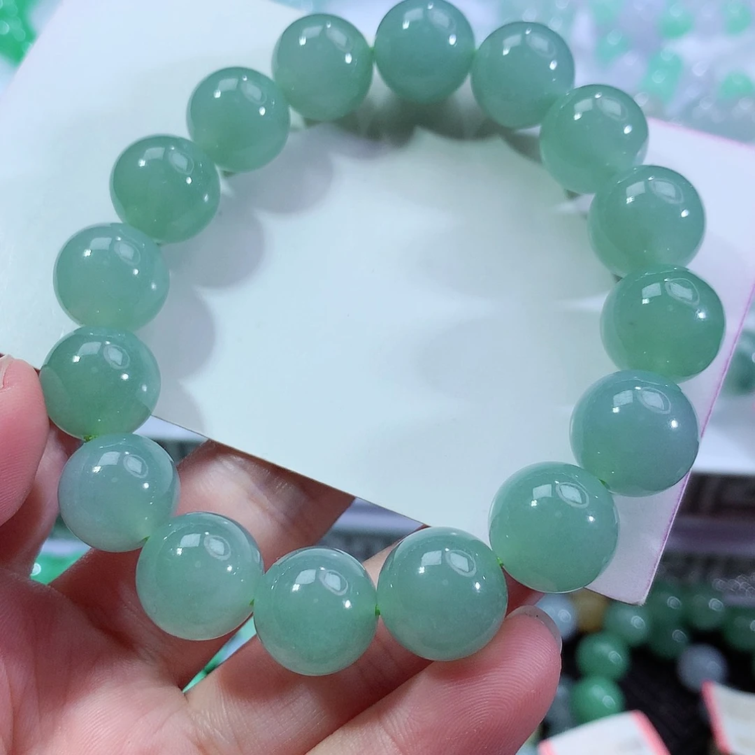翡翠手链未镶嵌卡13.3