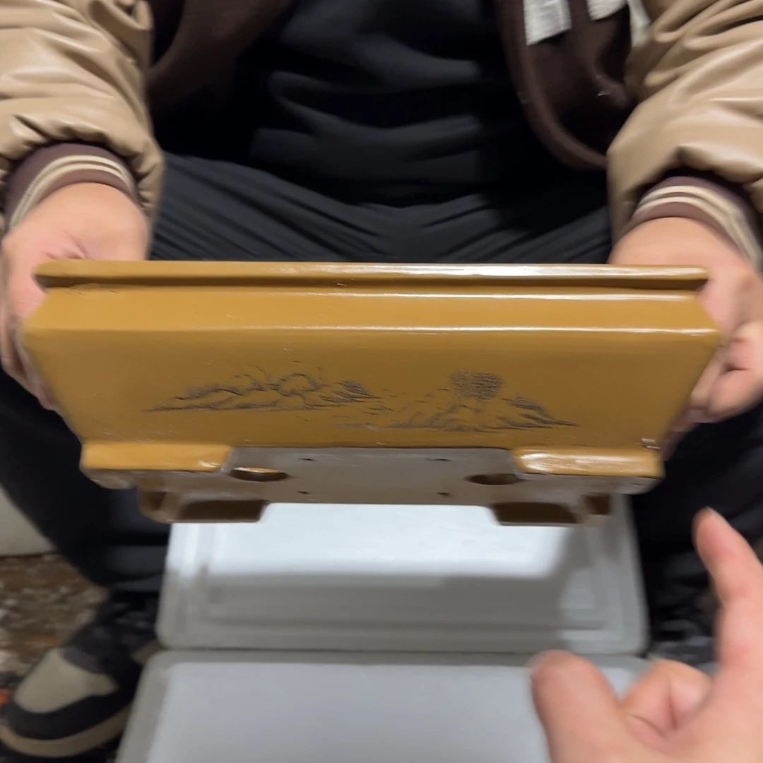 紫砂花盆口径31厘米