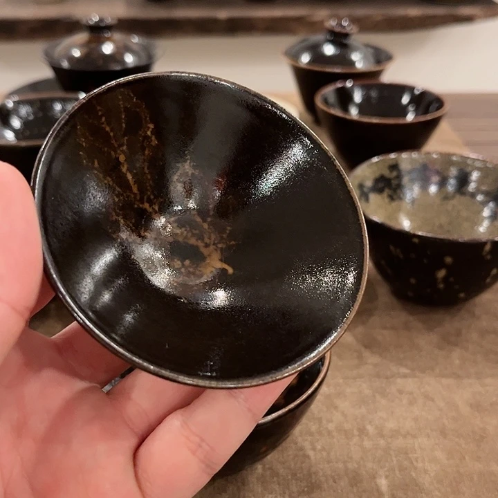 茶盏冰*吉州窑微瑕品