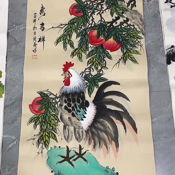 小周画廊的直播间