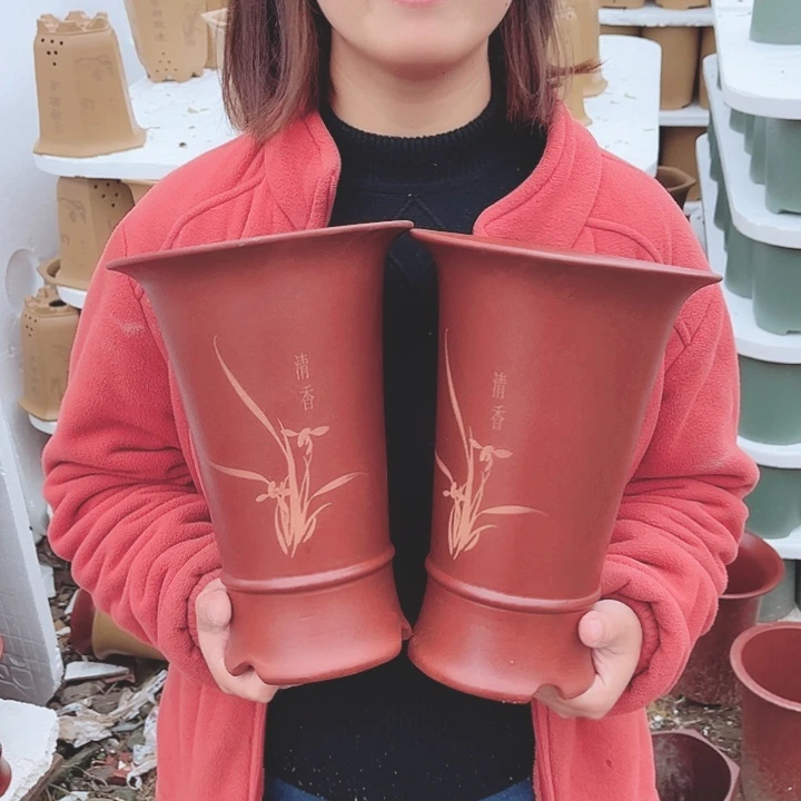 花盆紫砂宜兴紫砂精品花盆