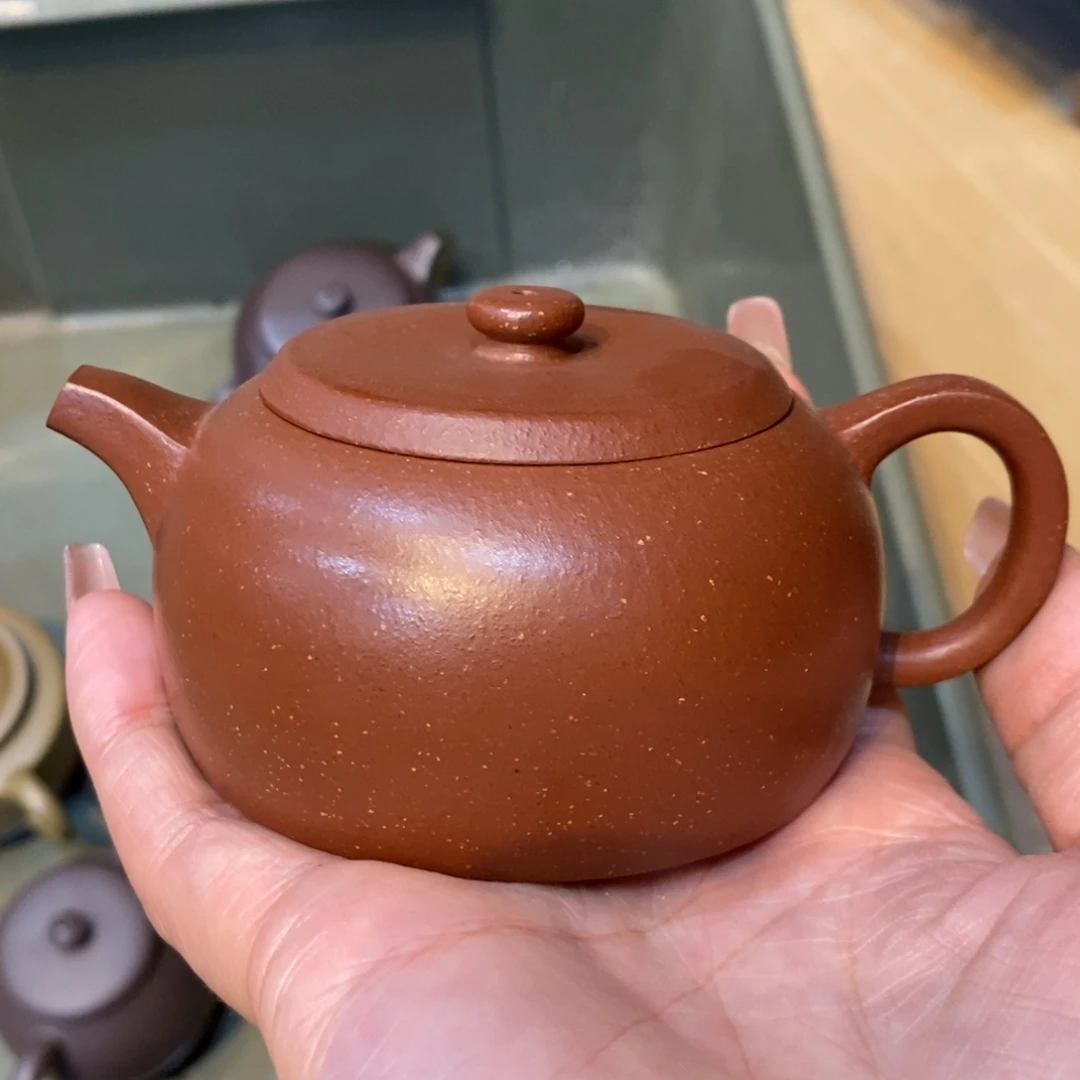 茶壶紫砂原矿泥料手工壶直播间