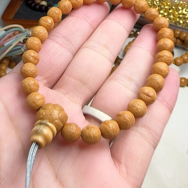 猴头核桃手串全品无敌猴头雕刻小凤眼尺寸7+mm