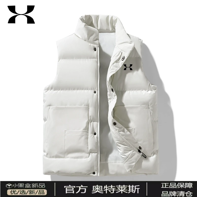 【UA安德马/抢完下架】 秋冬季马甲男女新款休闲棉马甲外套保暖坎肩