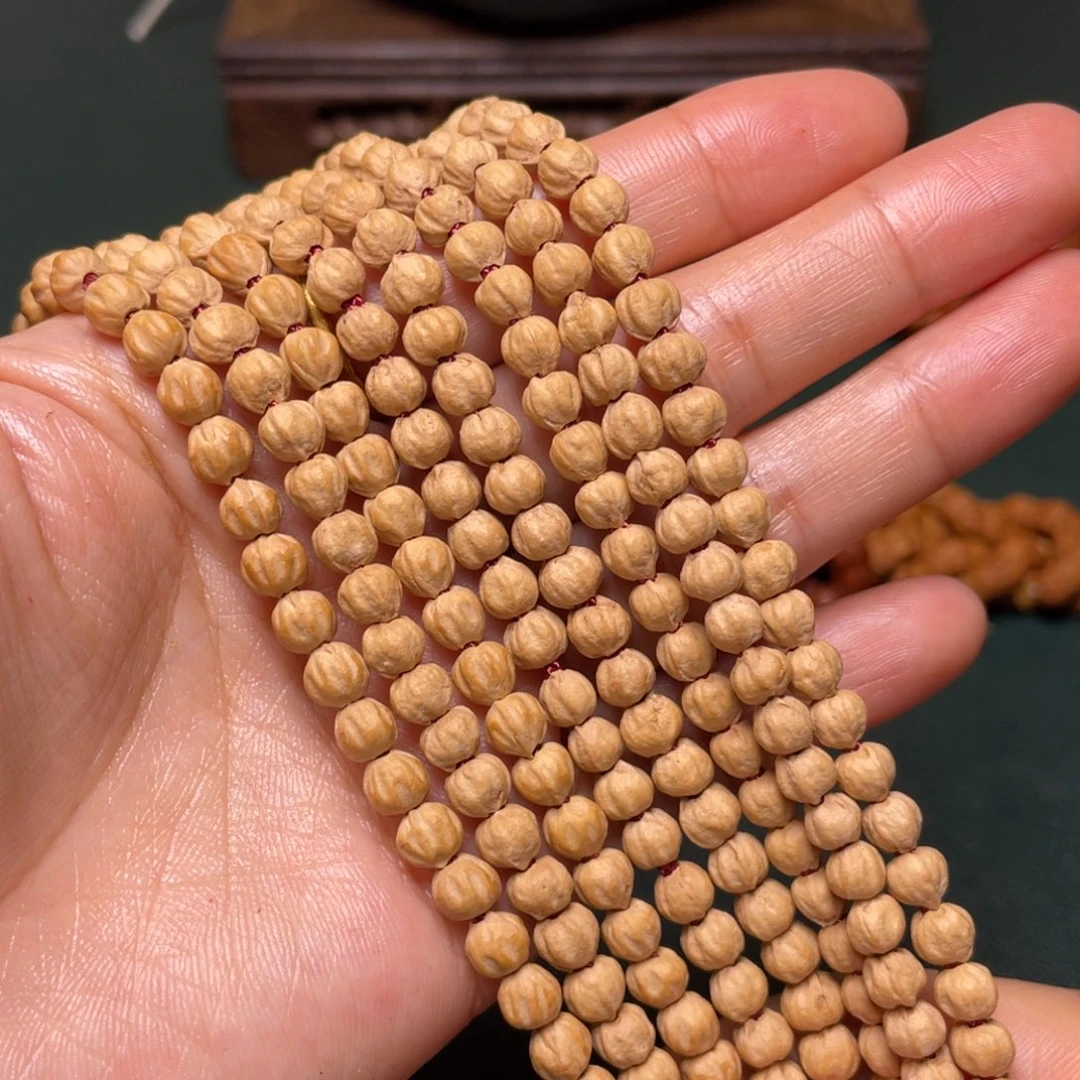 柏香籽/百香籽吊坠莲花金豆