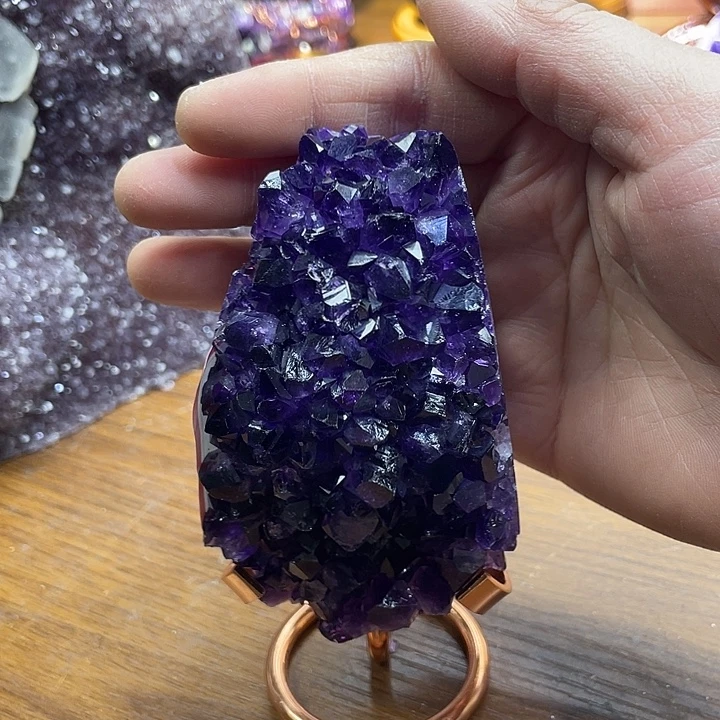 大型摆件（非配饰）紫晶未镶嵌