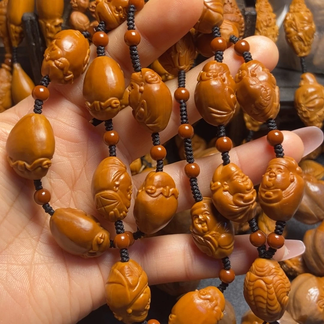 【闪购商品】手串/手链橄榄核财神脖挂