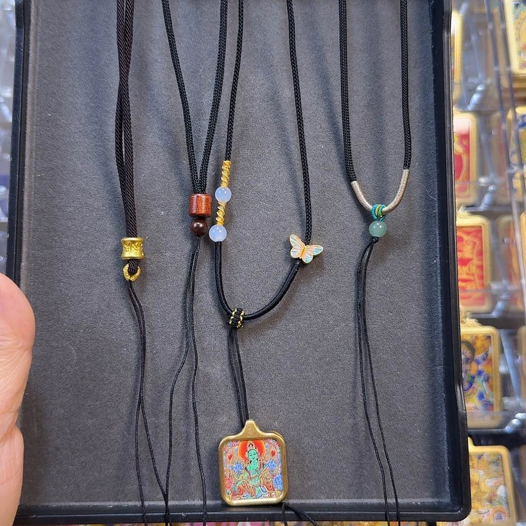 吊坠秒杀绿度母配绳自选