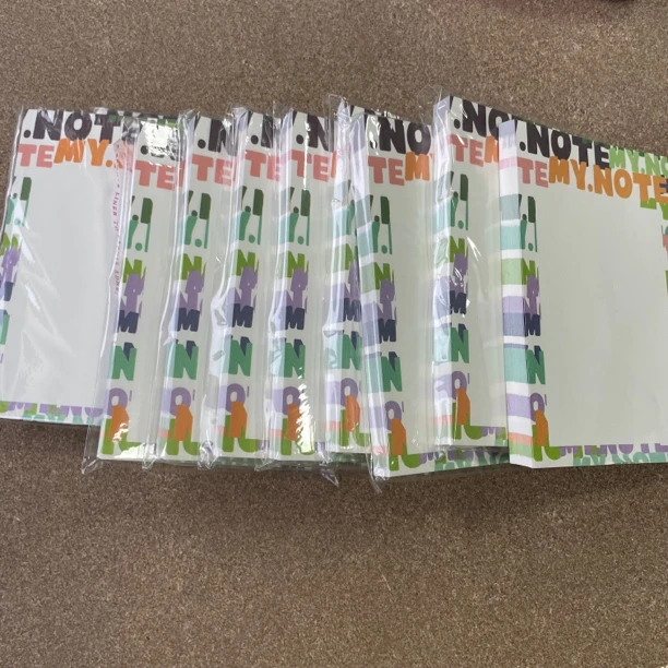 《8本涂鸦便签》80张加厚上翻便签本扣口袋便签口袋本子记事便签