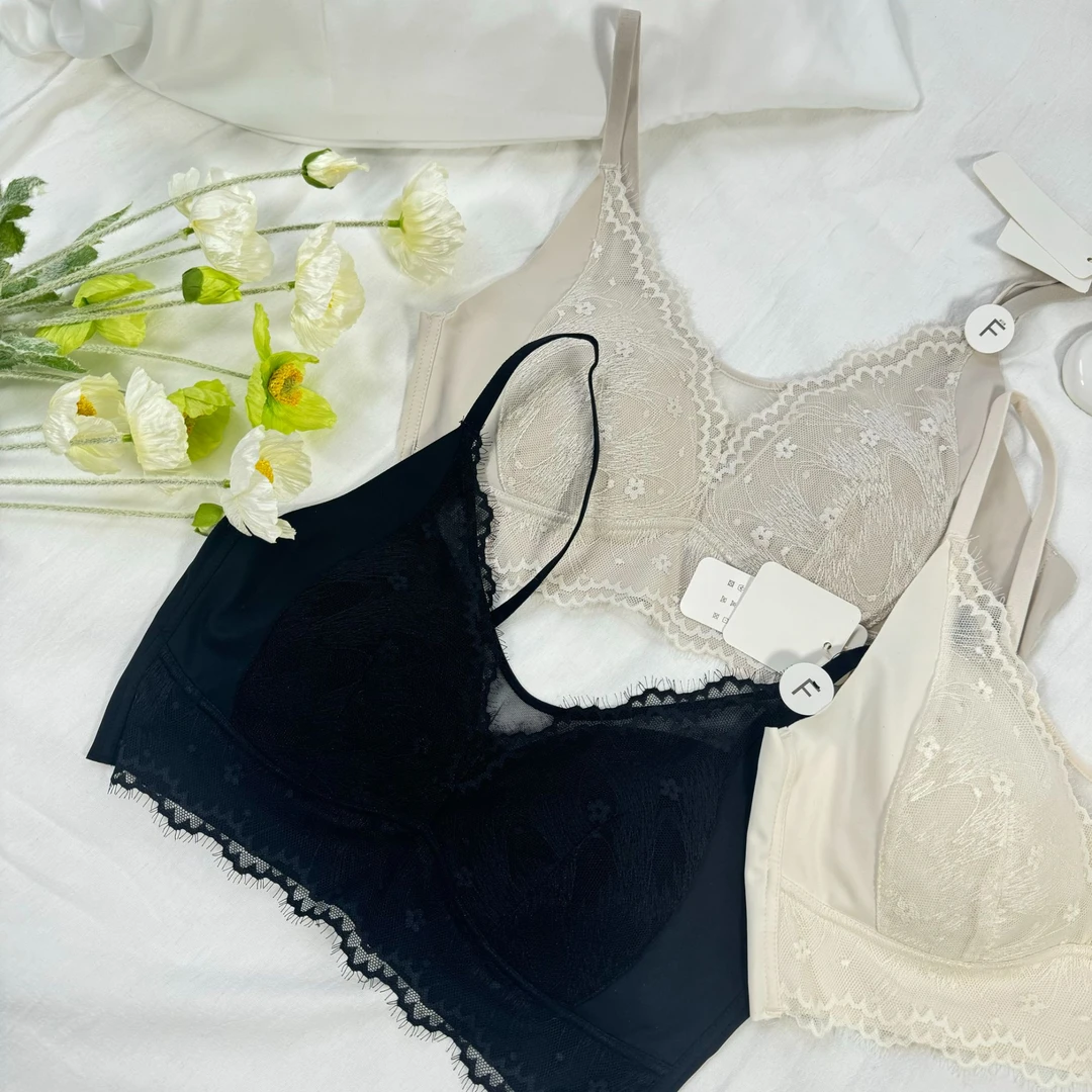 2025法式网纱蕾丝吊带防走光抹胸式美背大显小6359