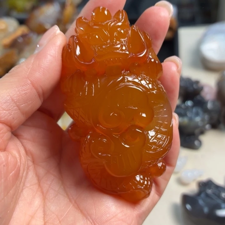 玛瑙/玉髓未镶嵌吊坠(不含链)