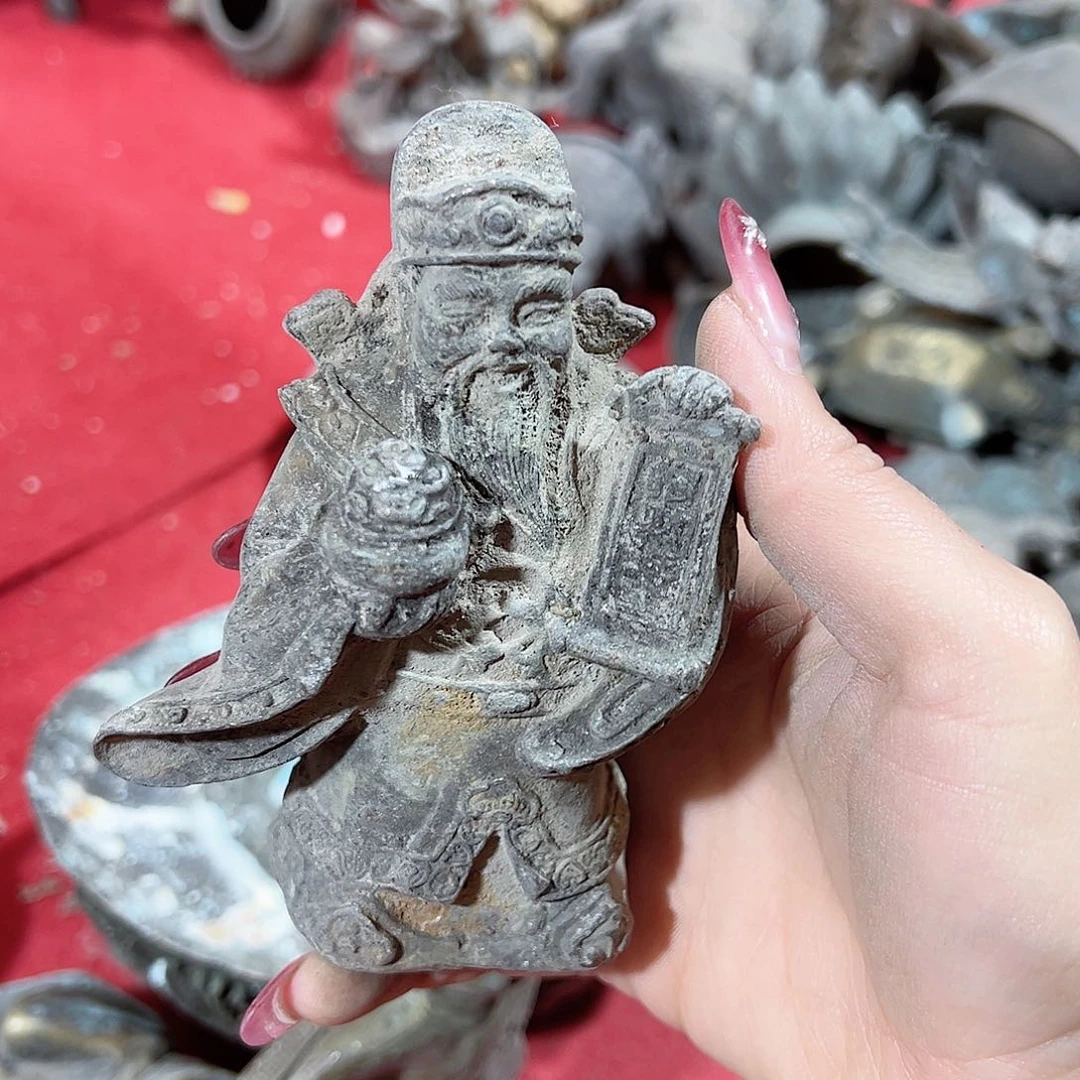 保**笑黄铜摆件工艺品，