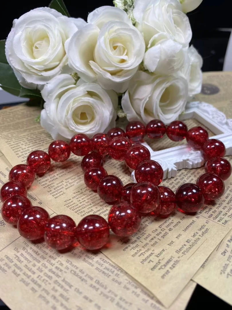 红色14mm手串发一条K21