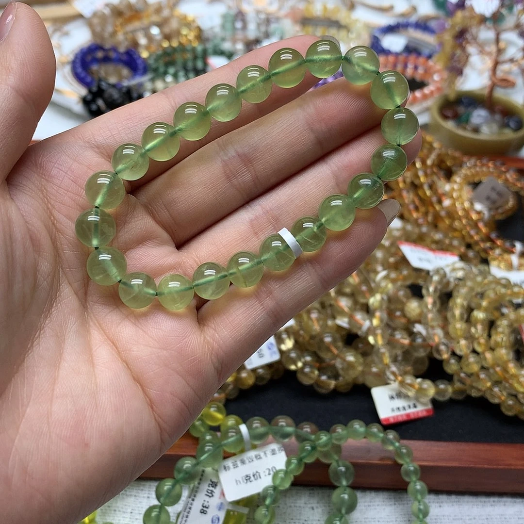 葡萄石未镶嵌手链手链