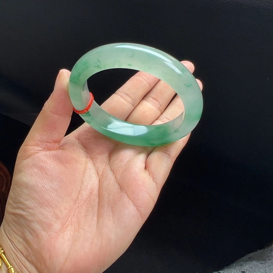 石英质玉未镶嵌手镯非洲翠5960