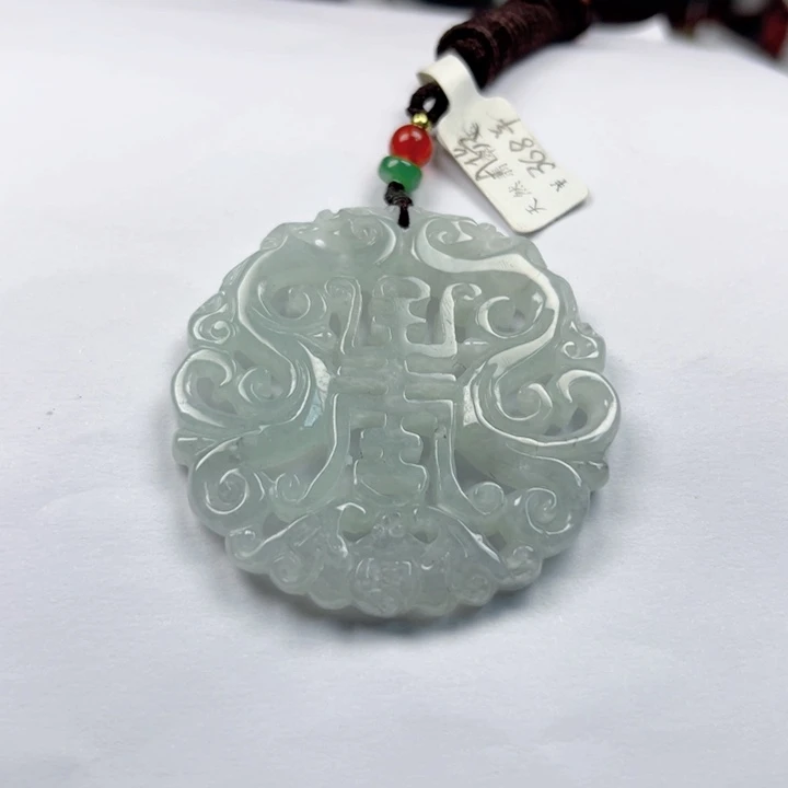 翡翠未镶嵌颈饰纯天然缅甸翡翠A货挂件