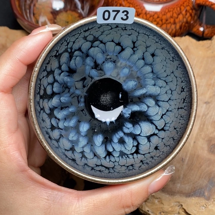 茶盏建窑建盏主人杯73微瑕