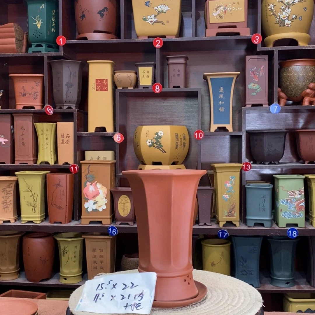 紫砂花盆紫砂艺术