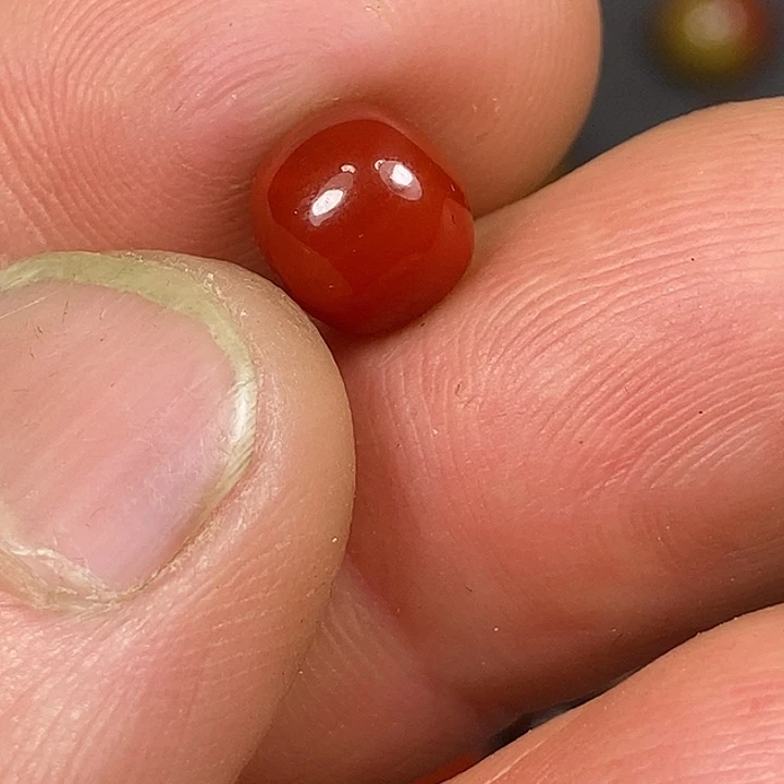 ****南红玛瑙未镶嵌车挂