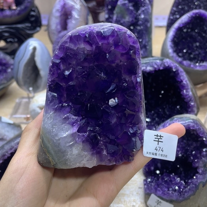 未镶嵌珠宝半成品紫晶