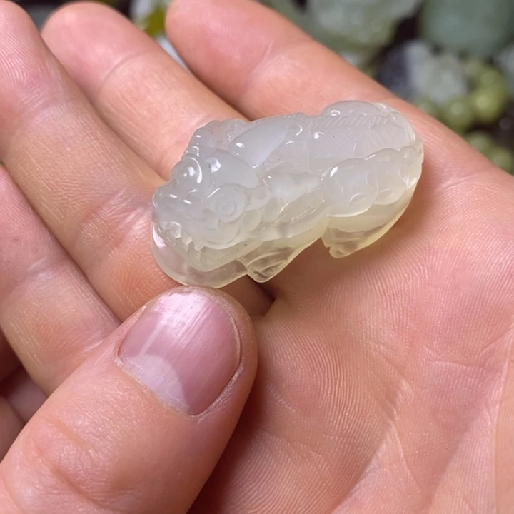 岫玉天然岫玉挂件未镶嵌