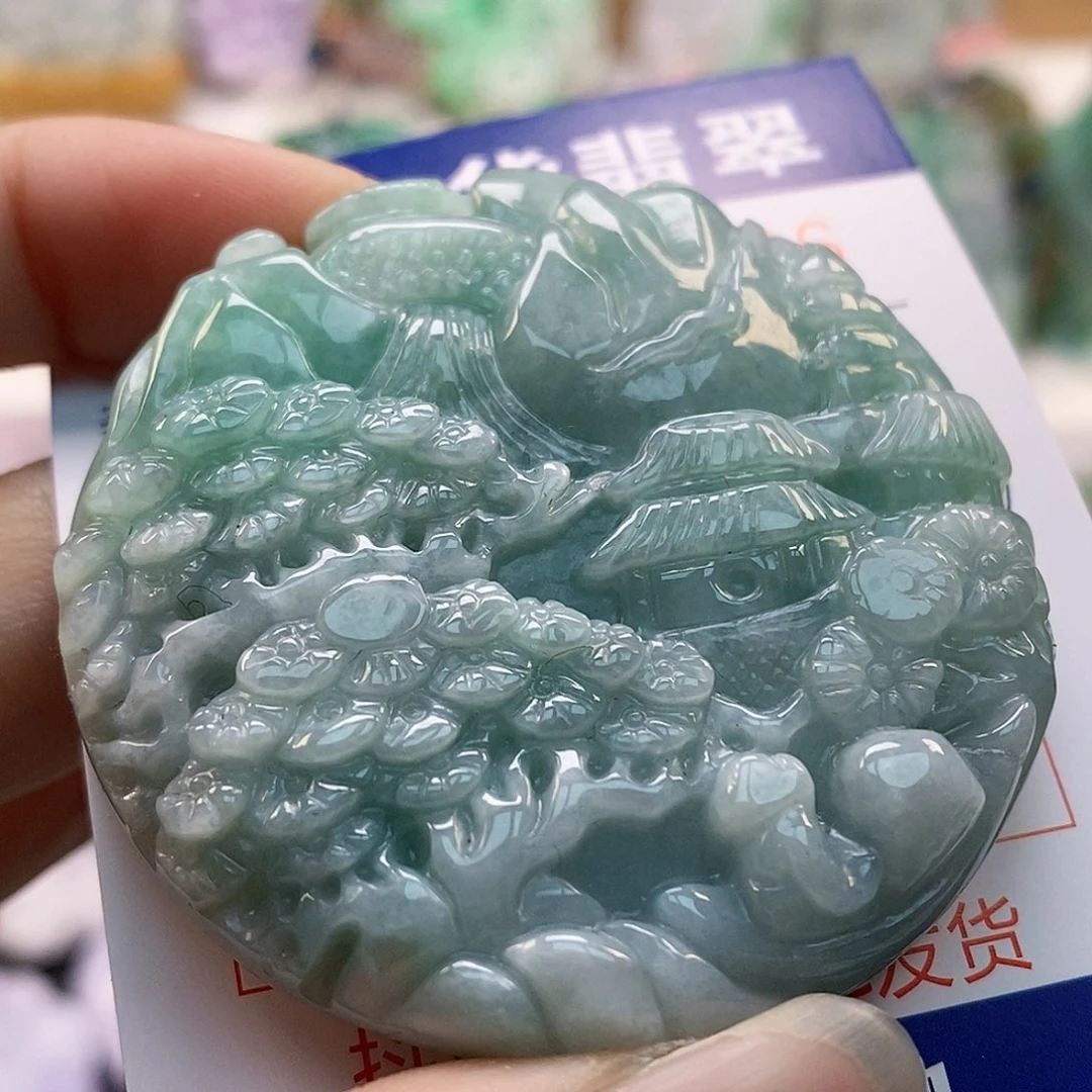 吊坠(不含链)未镶嵌翡翠