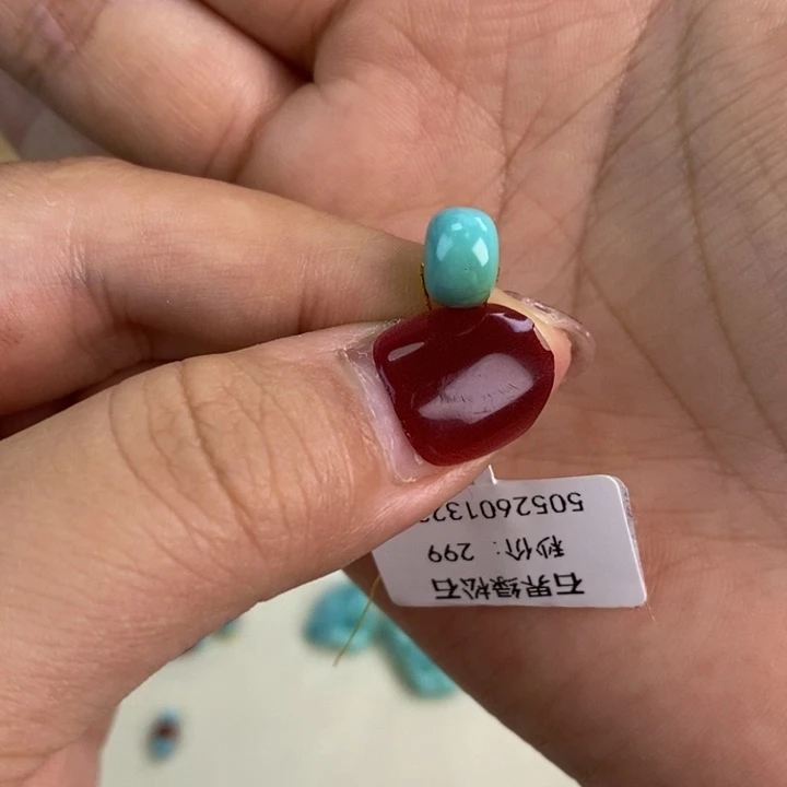 未镶嵌绿松石珠宝奇石