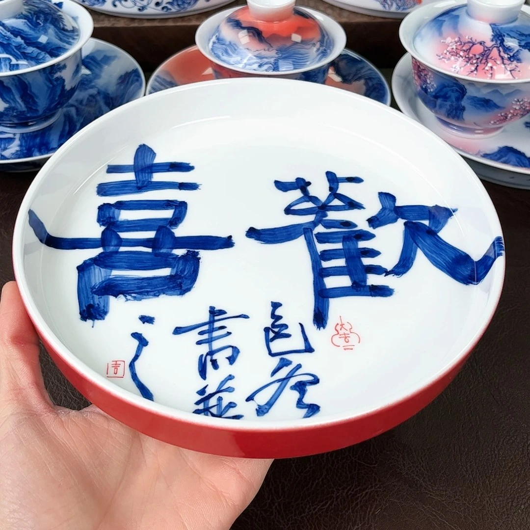 手绘高温瓷器瓷器