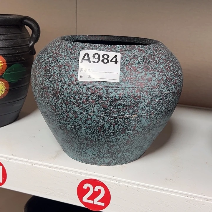 粗陶盆默认打孔高18口14