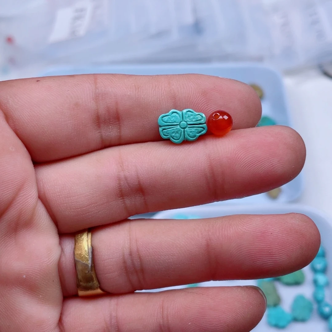 颈饰未镶嵌南红玛瑙148