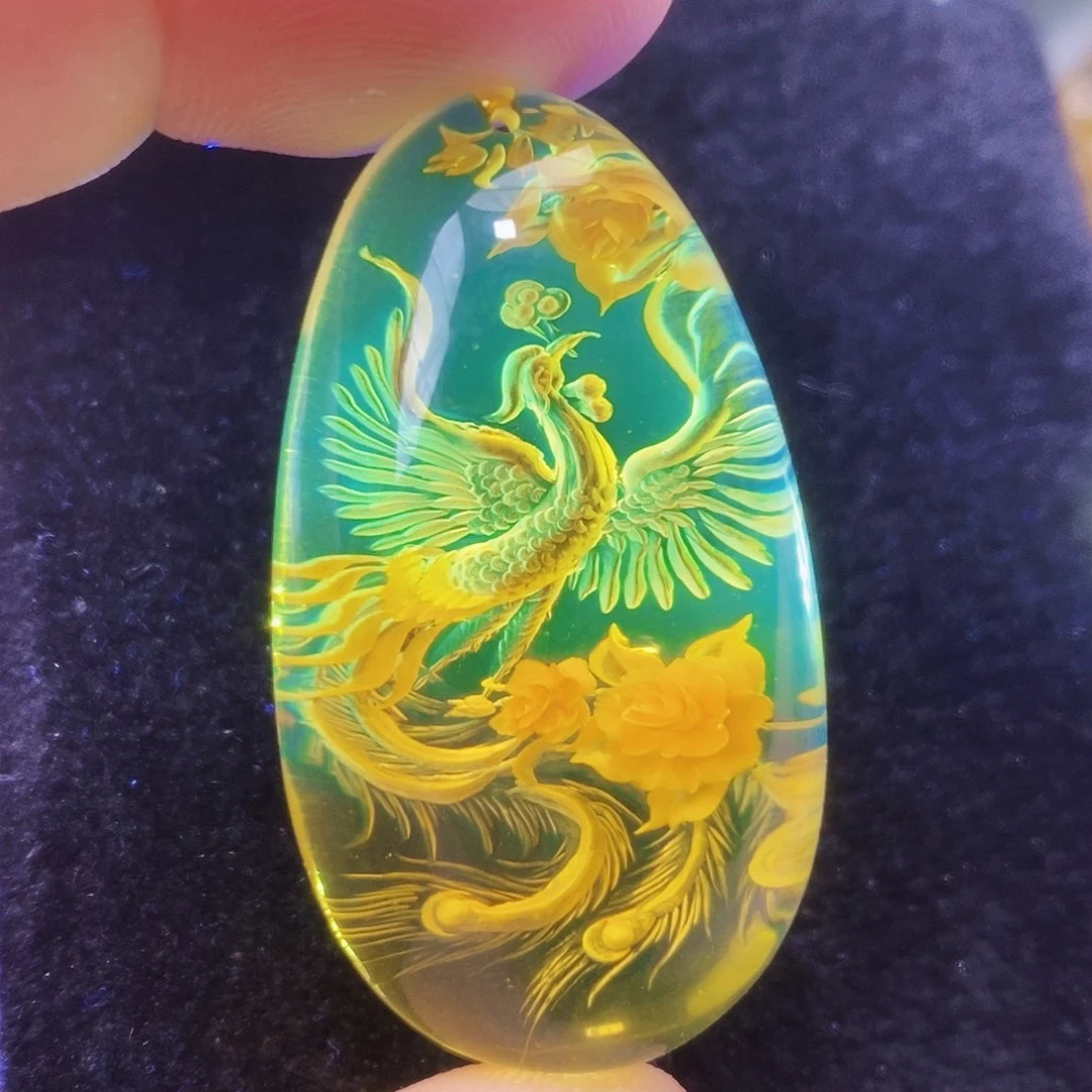 【闪购商品】金珀吊坠(不含链)未镶嵌