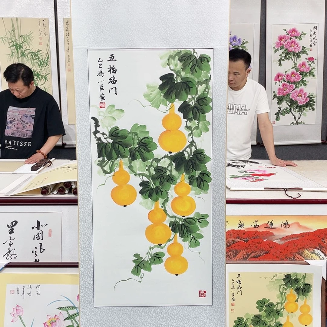 国画手绘作品手绘作品