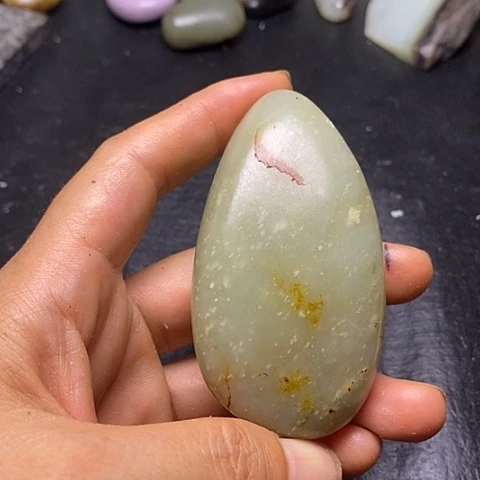 和田玉未镶嵌摆件