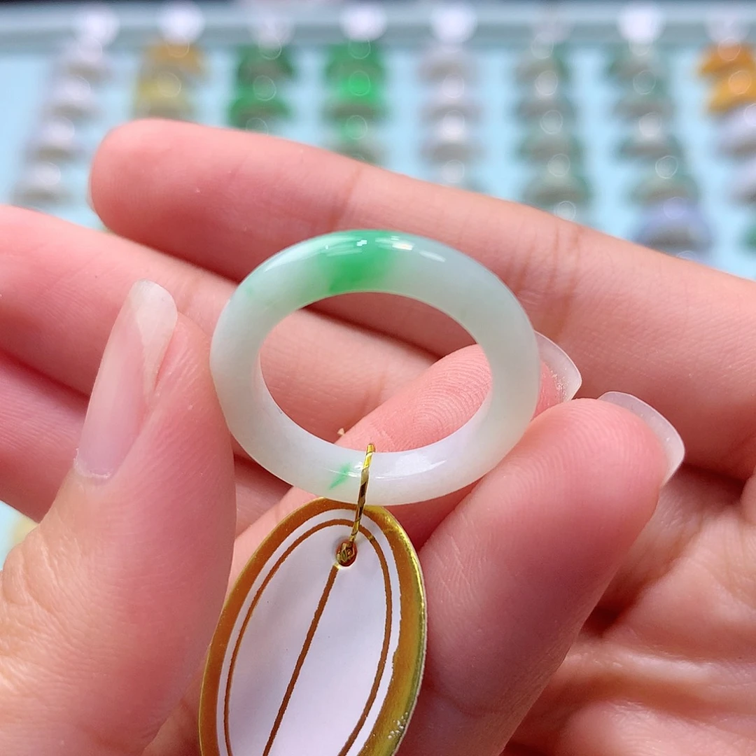 未镶嵌戒指翡翠南*云13圈