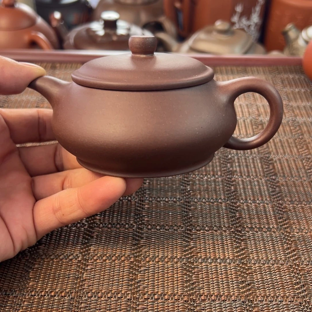 紫砂茶壶宜兴原矿紫砂壶180毫升容量