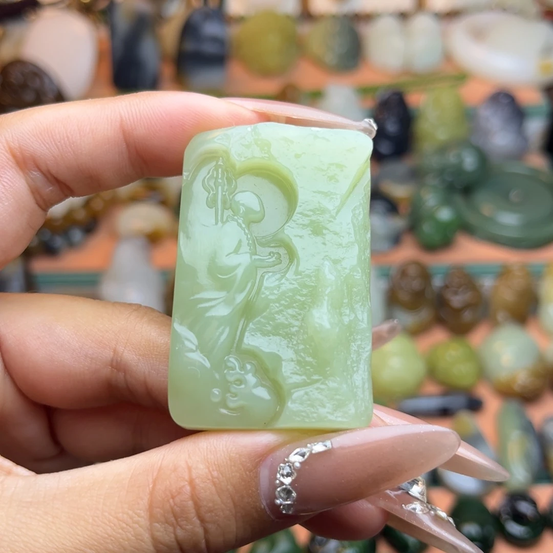 颈饰未镶嵌和田玉苏*乐