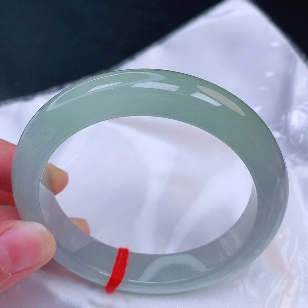 未镶嵌手镯翡翠南***姐翡翠A货手镯262号